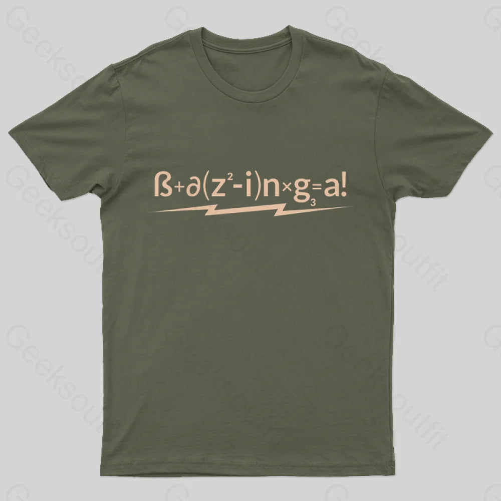 How To Calculate T-Shirt Army Green / S