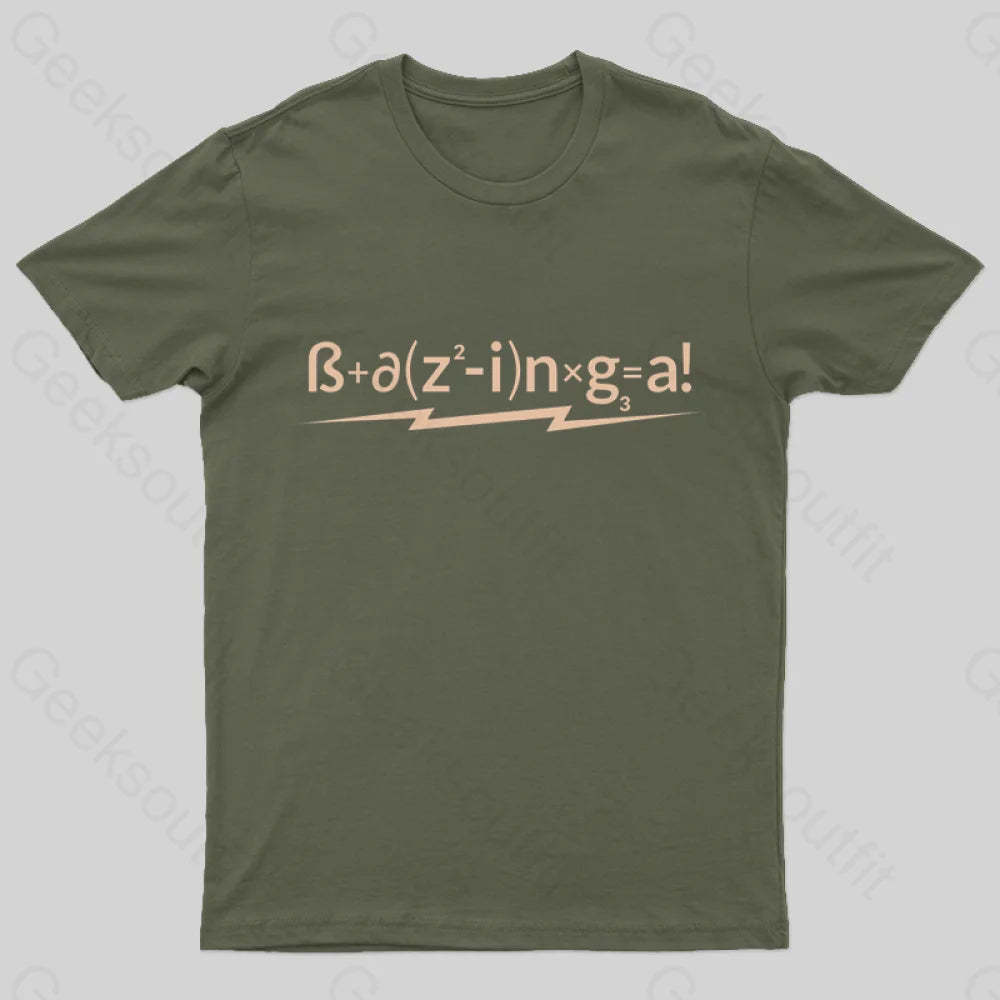 How To Calculate T-Shirt Army Green / S