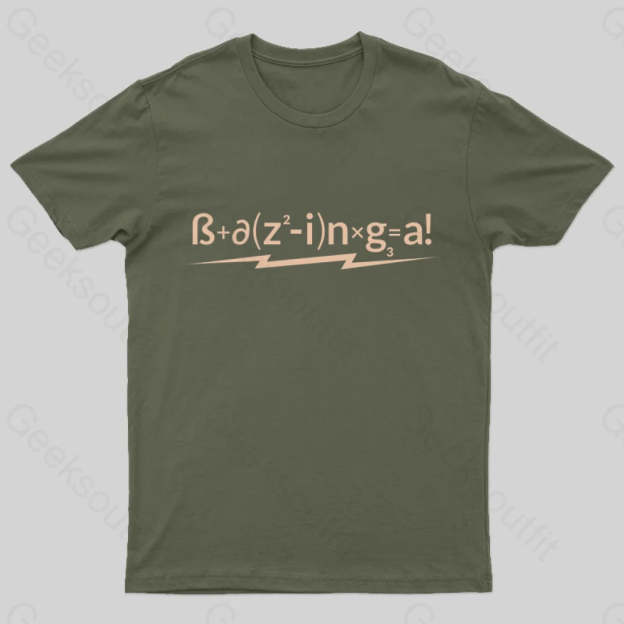 How To Calculate T-Shirt Army Green / S