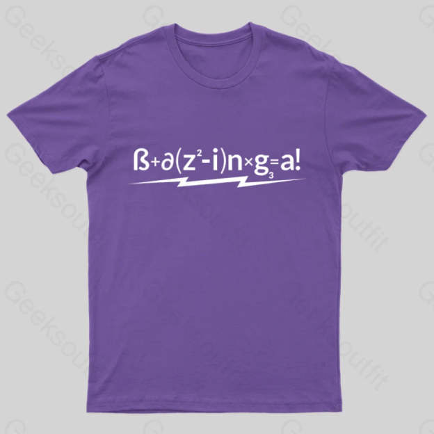 How To Calculate T-Shirt Purple / S