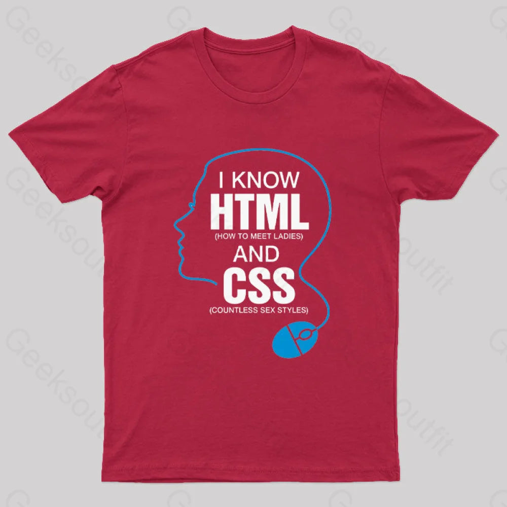 How To Meet Lidies T-Shirt Red / S