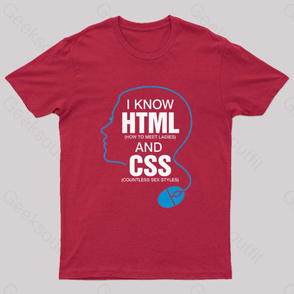How To Meet Lidies T-Shirt Red / S