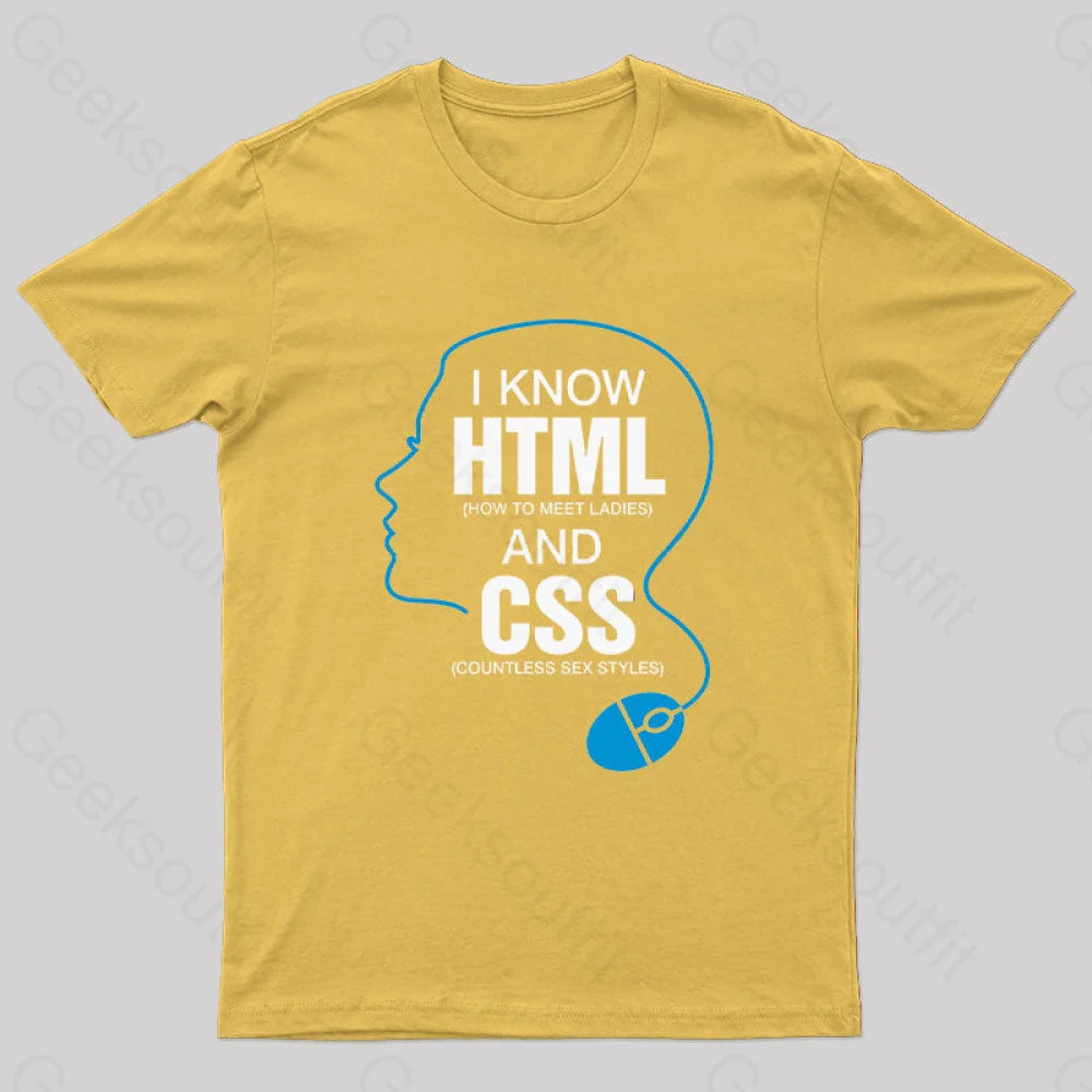 How To Meet Lidies T-Shirt Yellow / S