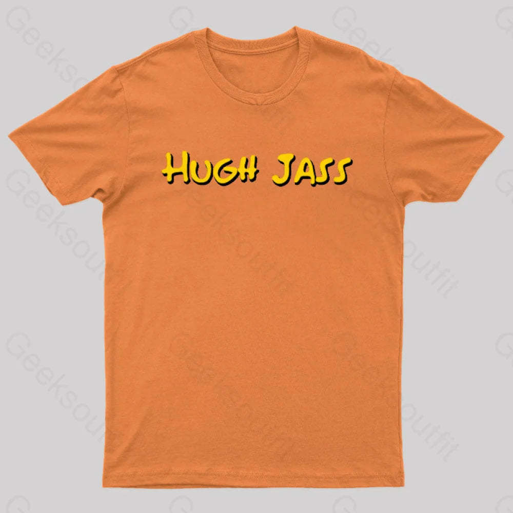 Hugh Jass Nerd T-Shirt Orange / S