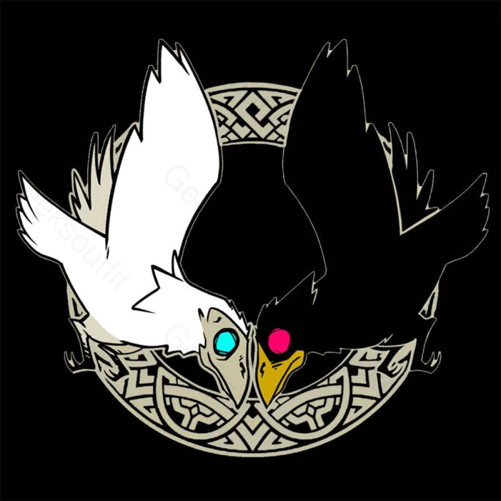 Hugin & Munin Geek T-Shirt