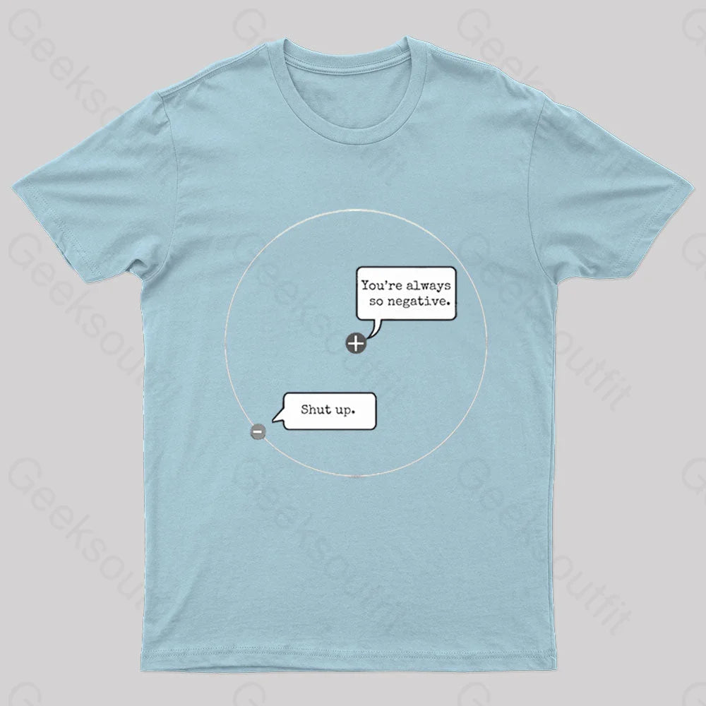 Hydrogen Nerd T-Shirt Light Blue / S