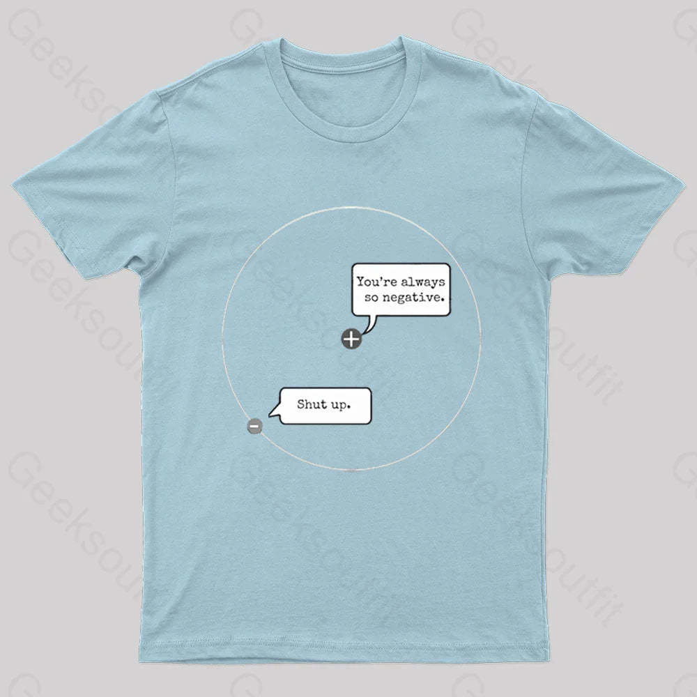 Hydrogen Nerd T-Shirt Light Blue / S
