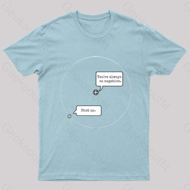 Hydrogen Nerd T-Shirt Light Blue / S