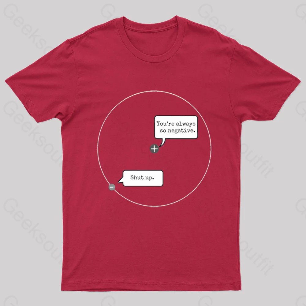 Hydrogen Nerd T-Shirt Red / S