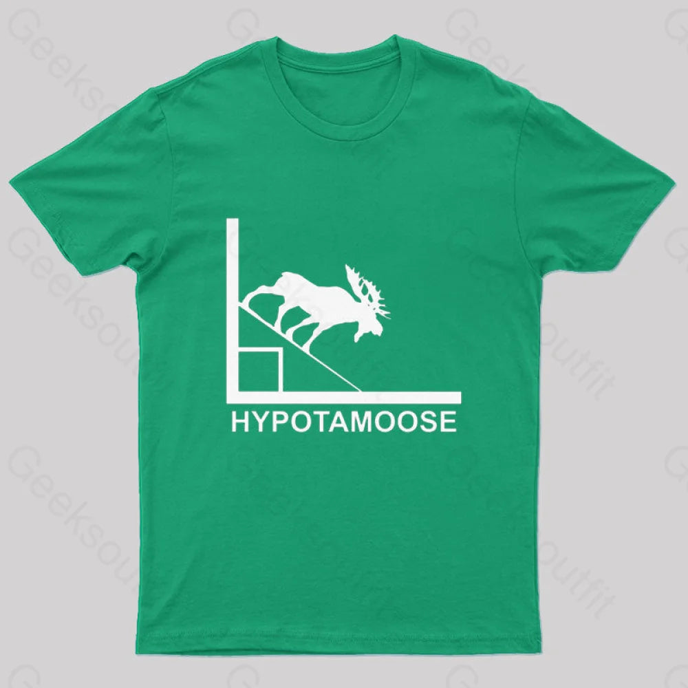Hypotamoose Pun T-Shirt Green / S