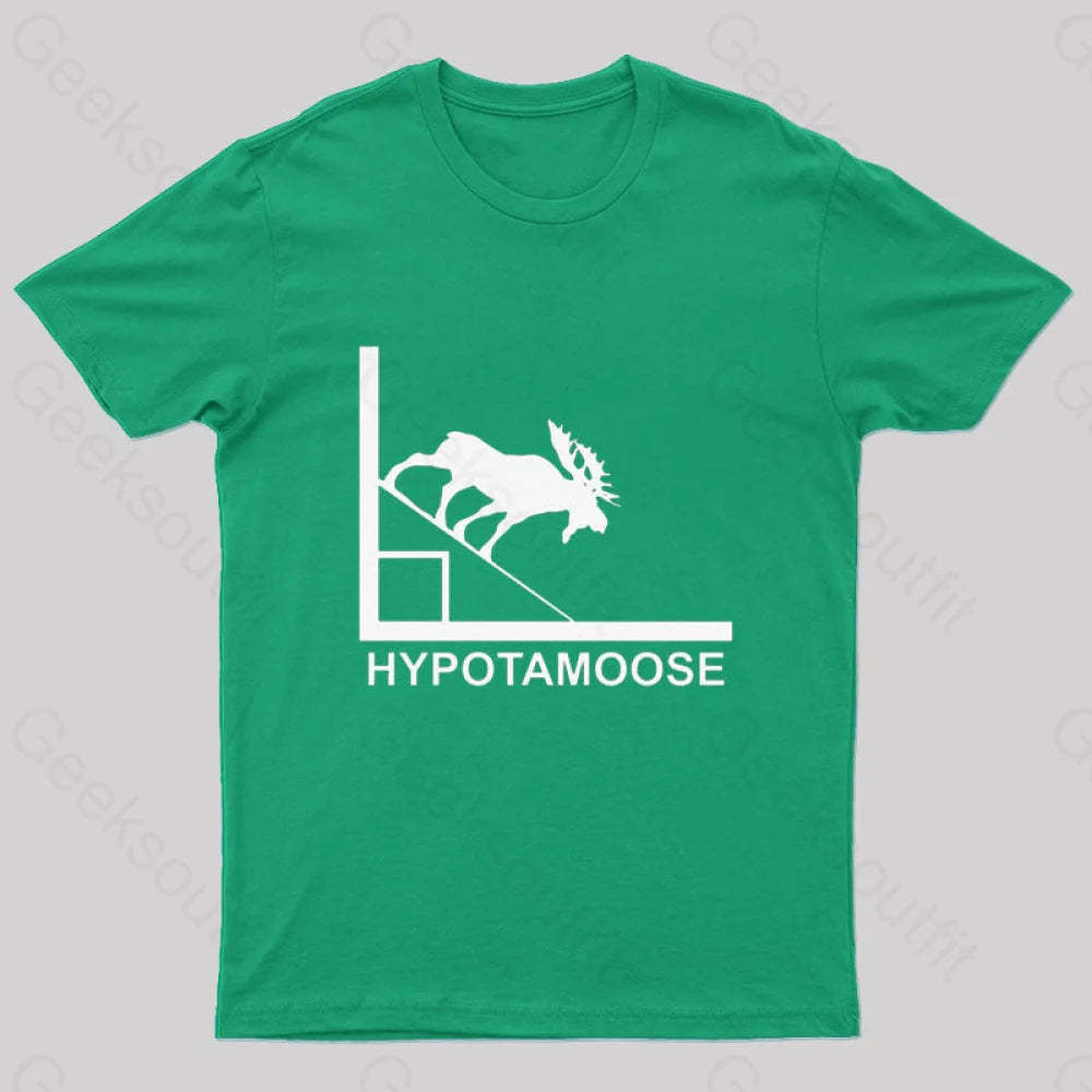 Hypotamoose Pun T-Shirt Green / S