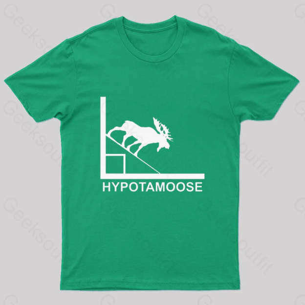 Hypotamoose Pun T-Shirt Green / S