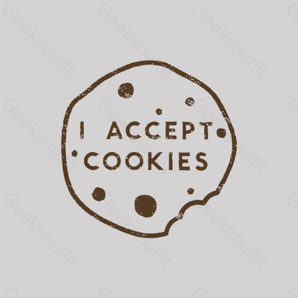 I Accept Cookies Nerd T-Shirt