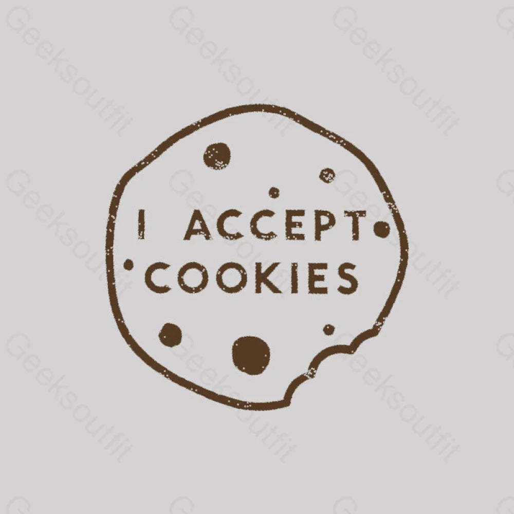 I Accept Cookies Nerd T-Shirt