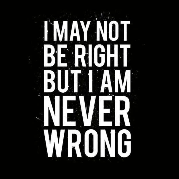 I Am Never Wrong Nerd T-Shirt
