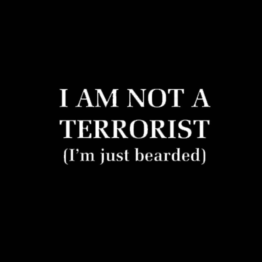 I Am Not A Terrorist Nerd T-Shirt