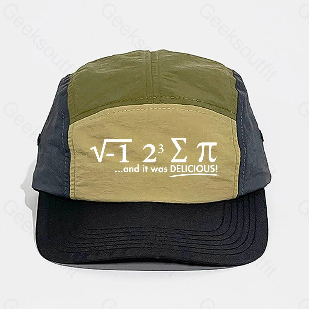 I Ate Some Pi And It Was Delicious Quick-drying Panel Cap - Geeksoutfit
