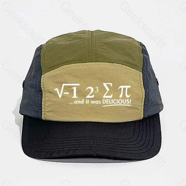 I Ate Some Pi And It Was Delicious Quick-drying Panel Cap - Geeksoutfit