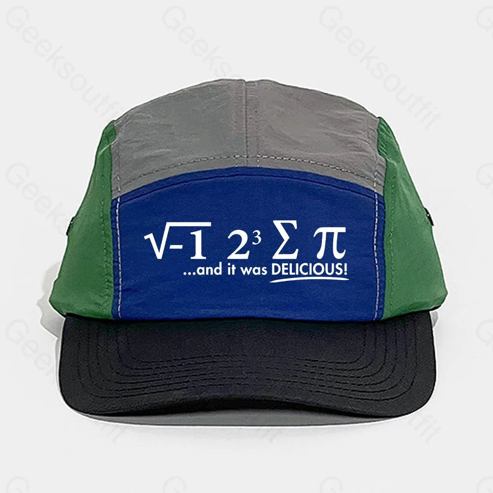 I Ate Some Pi And It Was Delicious Quick-drying Panel Cap - Geeksoutfit