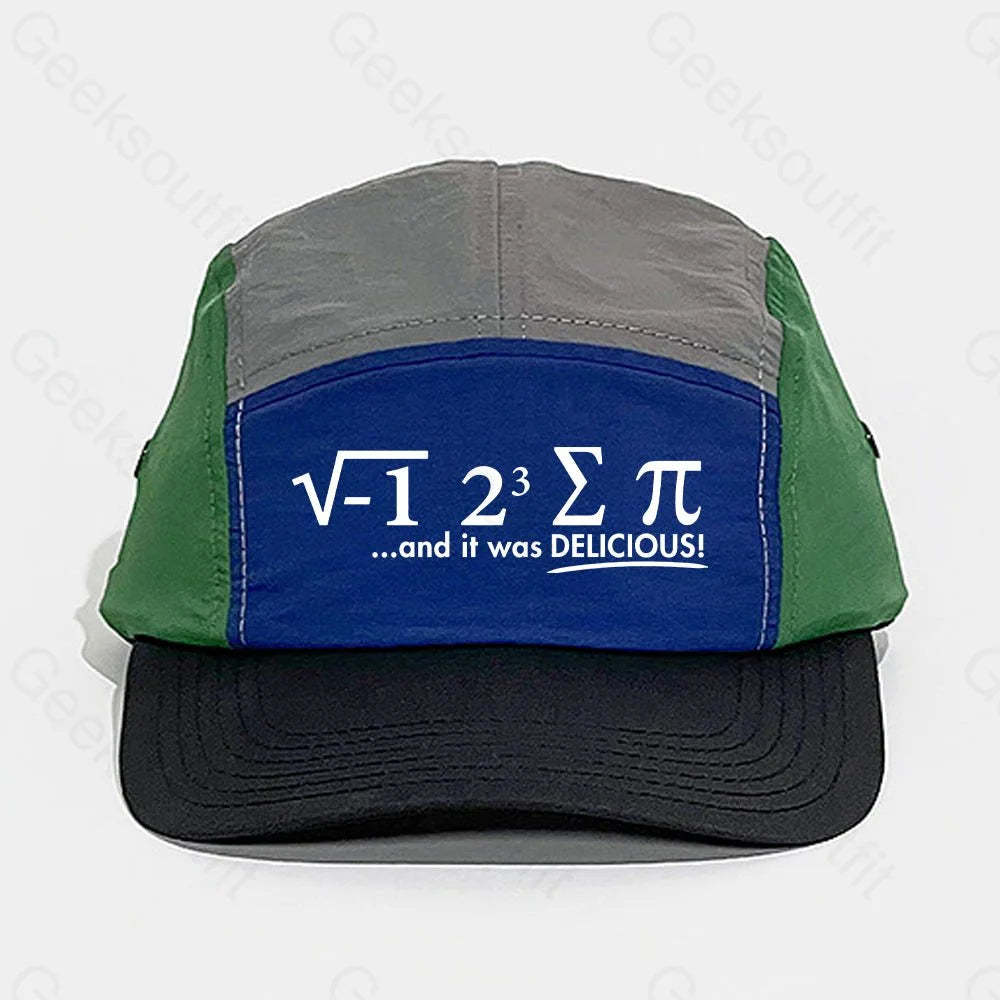 I Ate Some Pi And It Was Delicious Quick-drying Panel Cap - Geeksoutfit