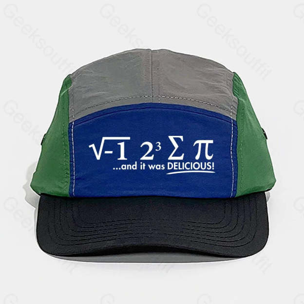 I Ate Some Pi And It Was Delicious Quick-drying Panel Cap - Geeksoutfit