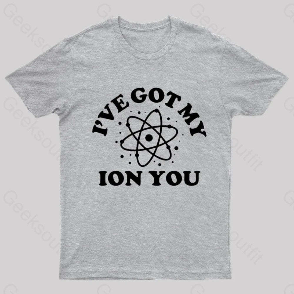 I Have Got My Ion You Nerd T-Shirt Grey / S