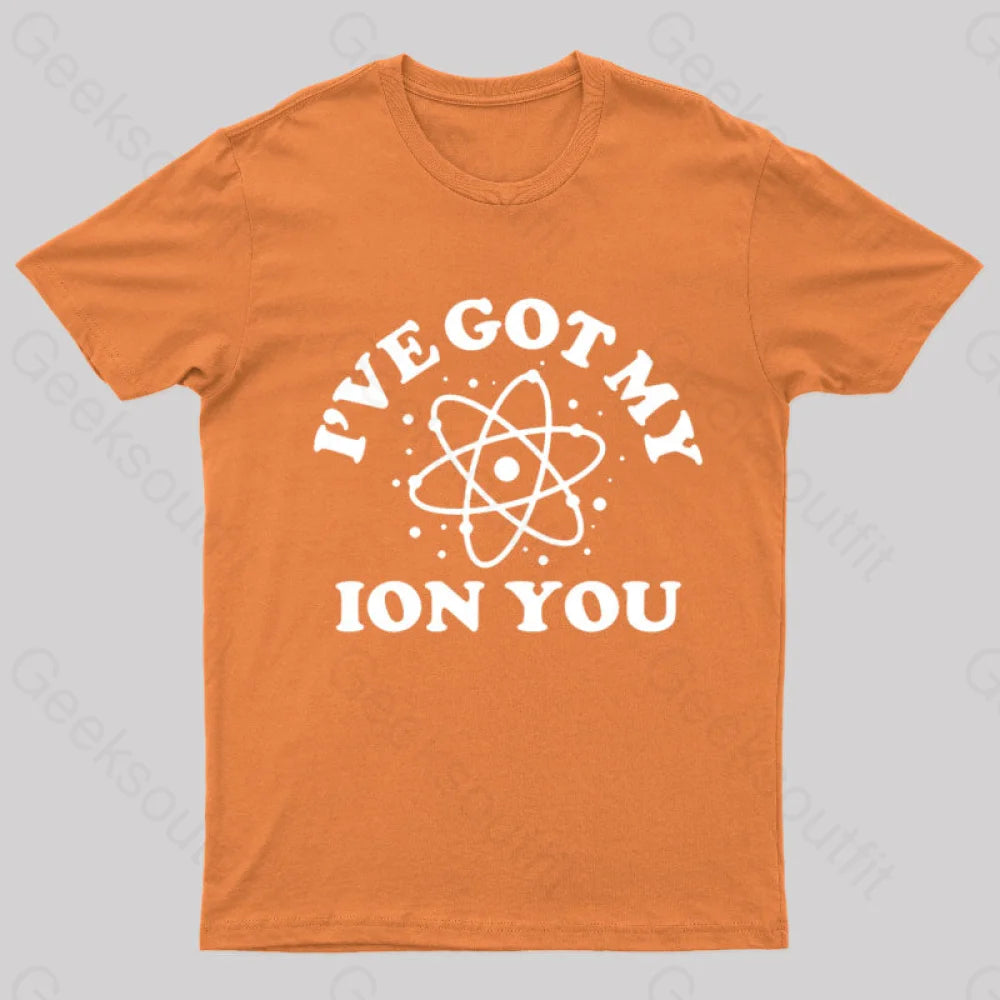 I Have Got My Ion You Nerd T-Shirt Orange / S