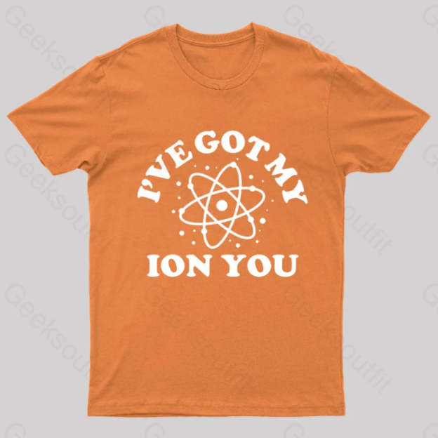 I Have Got My Ion You Nerd T-Shirt Orange / S