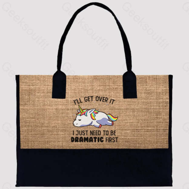 I Just Need To Be Dramatic Cotton Tote Bag