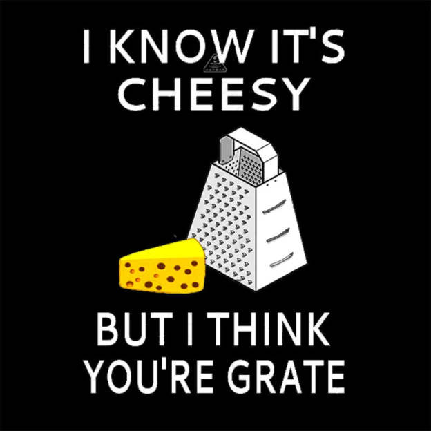 I Know It’s Cheesy But Think You’re Grate T-Shirt