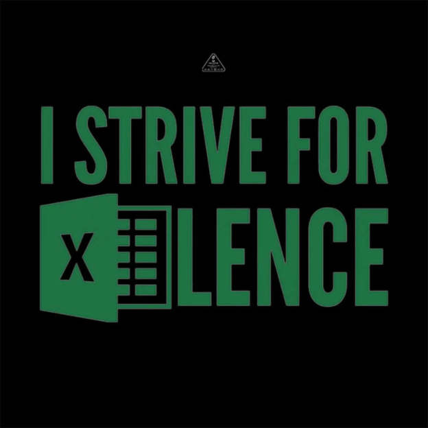 I Strive For Excellence T-Shirt