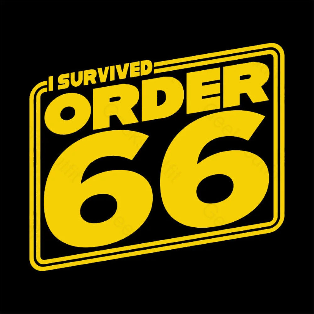 I Survived Order Sixty-Six Geek T-Shirt