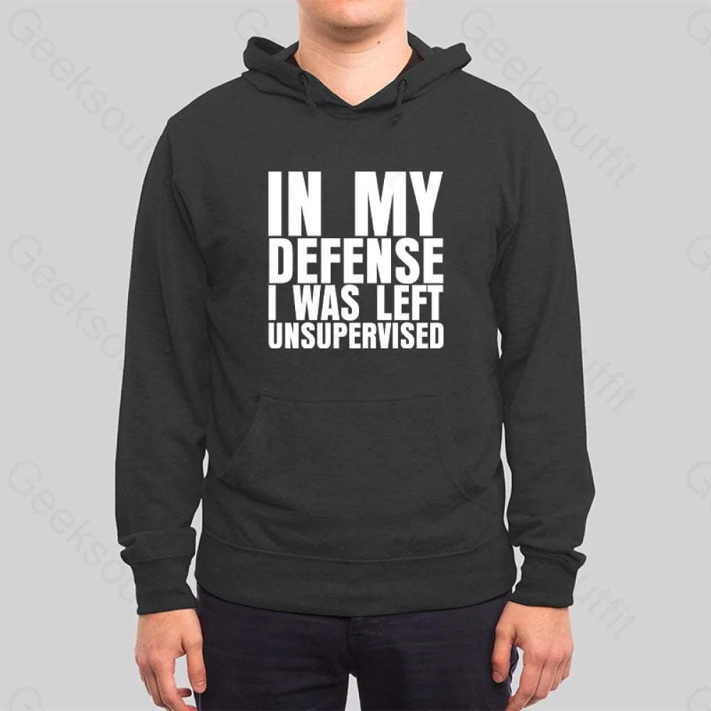 I Was Left Unsupervised Hoodie - Geeksoutfit