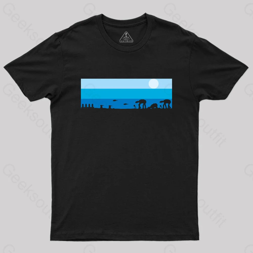 Ice Planet T-Shirt Black / S
