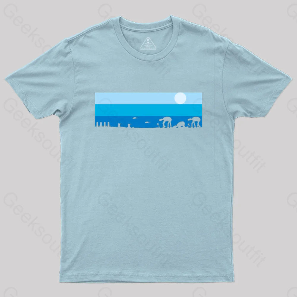 Ice Planet T-Shirt Light Blue / S