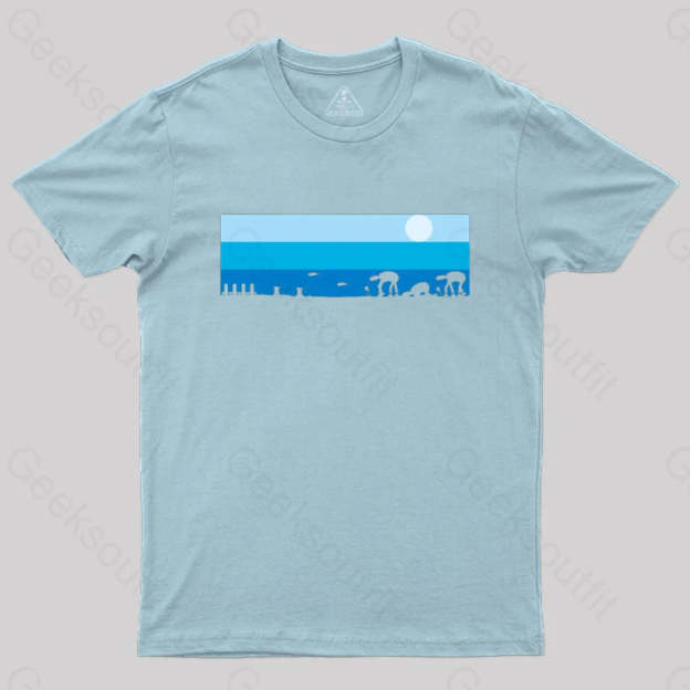 Ice Planet T-Shirt Light Blue / S