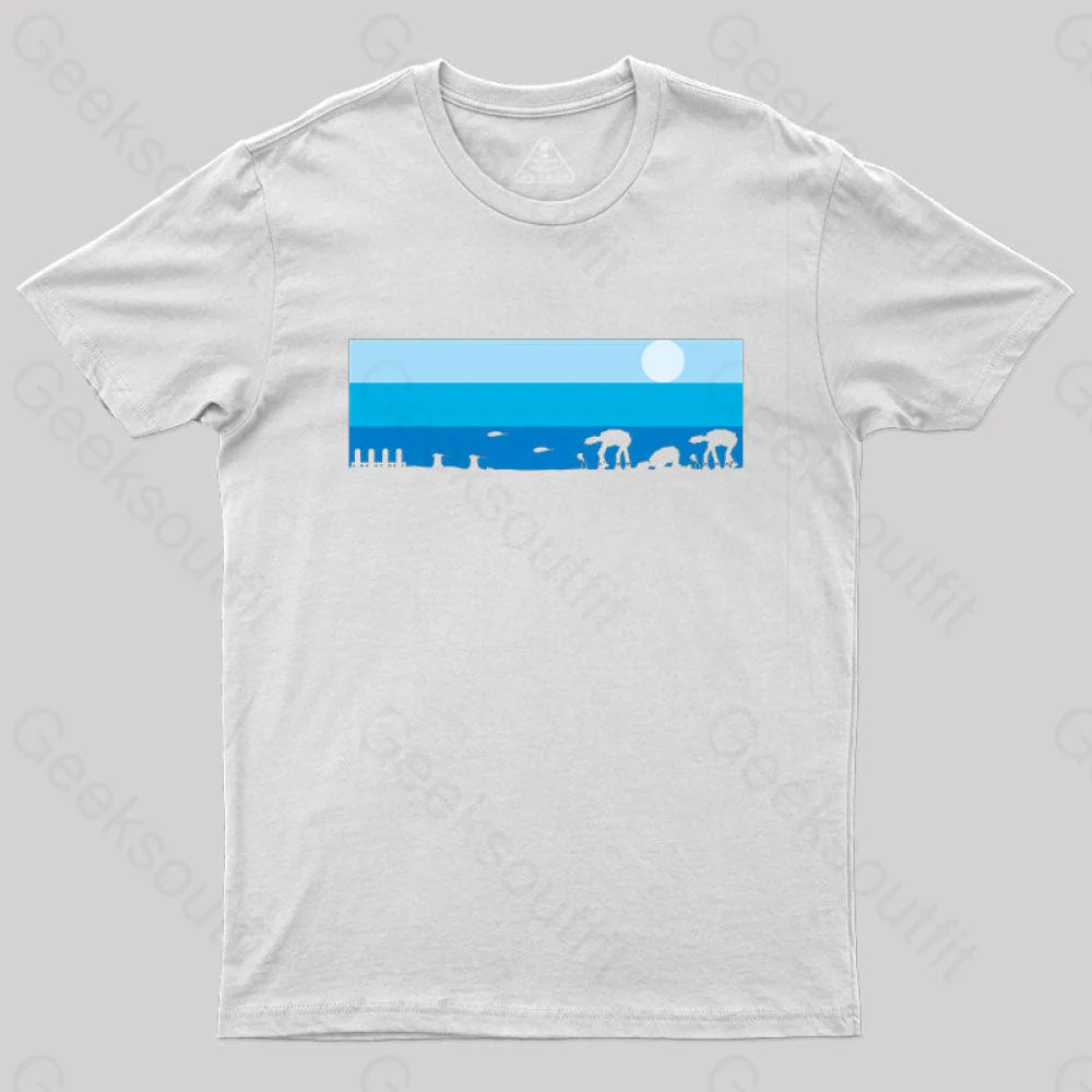 Ice Planet T-Shirt White / S