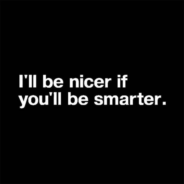 I¡¯ll Be Nicer If You¡¯ll Smarter Geek T-Shirt