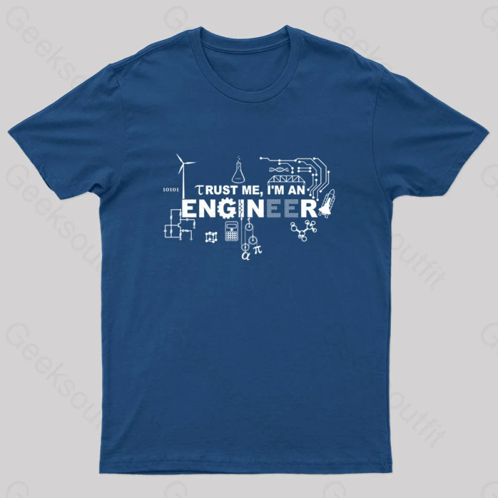 Im An Engineer T-Shirt Navy / S