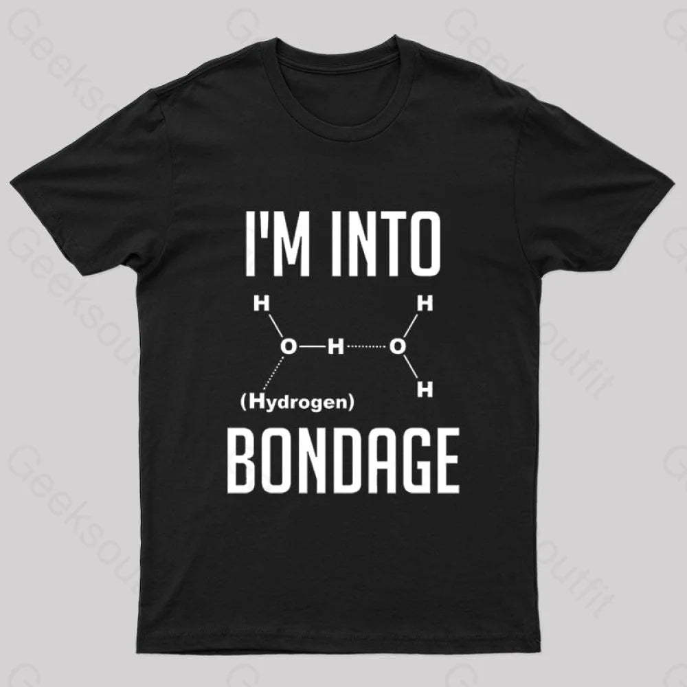 I’m Into Hydrogen Nerd T-Shirt Black / S