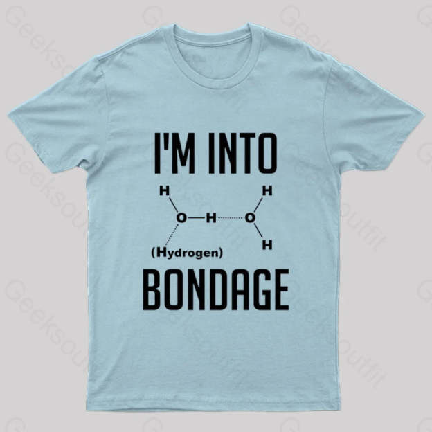 I’m Into Hydrogen Nerd T-Shirt Light Blue / S
