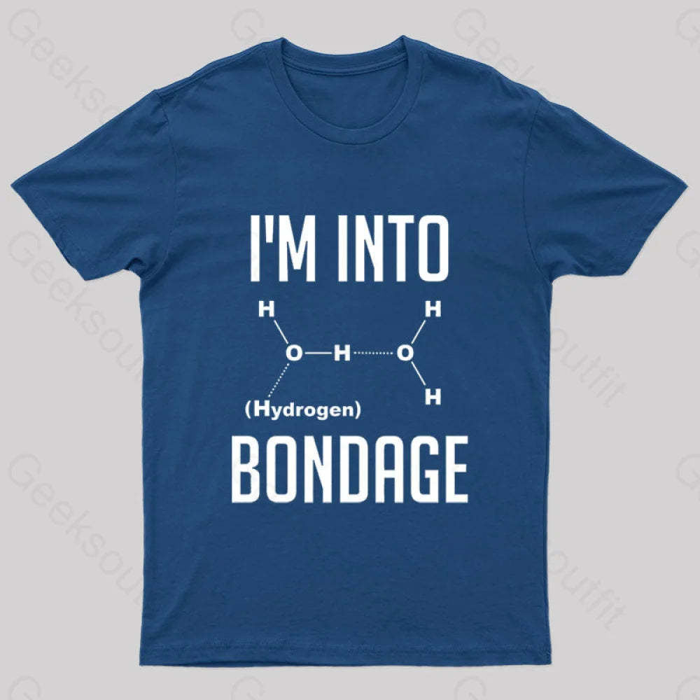 I’m Into Hydrogen Nerd T-Shirt Navy / S