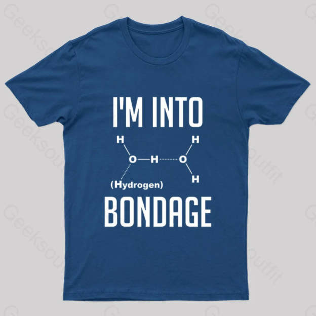 I’m Into Hydrogen Nerd T-Shirt Navy / S