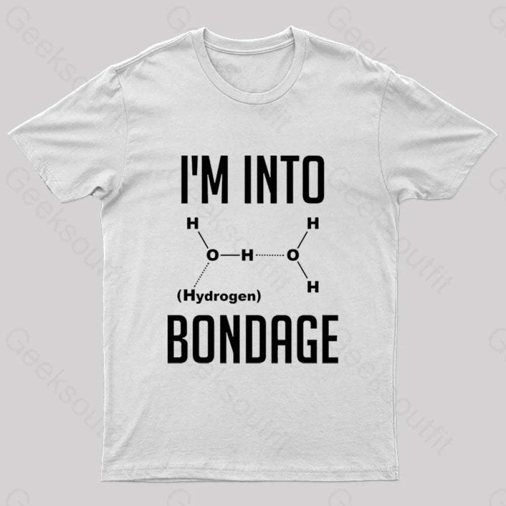 I’m Into Hydrogen Nerd T-Shirt White / S