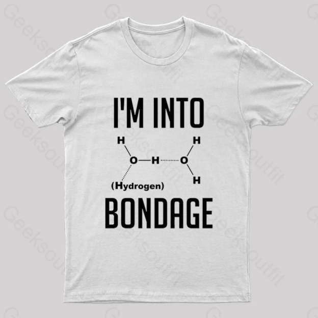 I’m Into Hydrogen Nerd T-Shirt White / S