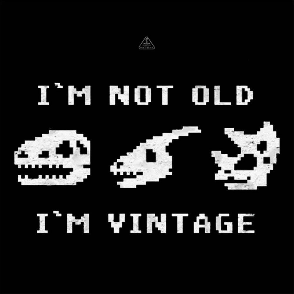I’m Not Old Vintage - Funny Dinosaur Bones T-Shirt