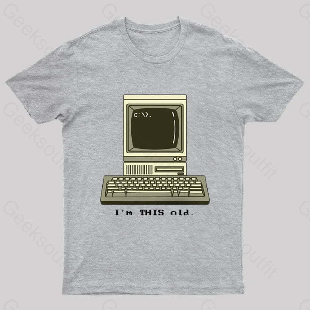 I’m This Old T-Shirt Grey / S