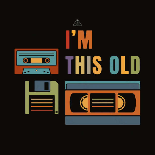 Im This Old Vintage Nerd T-Shirt