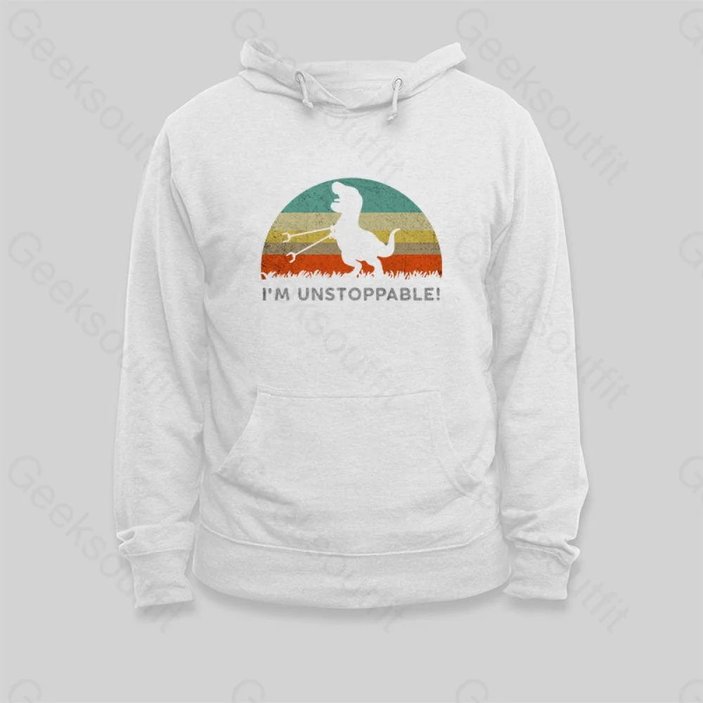 I'm Unstoppable T-Rex Hoodie - Geeksoutfit