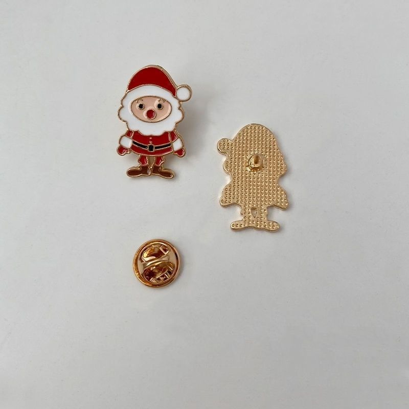 Christmas Snowflake Fawn Pins